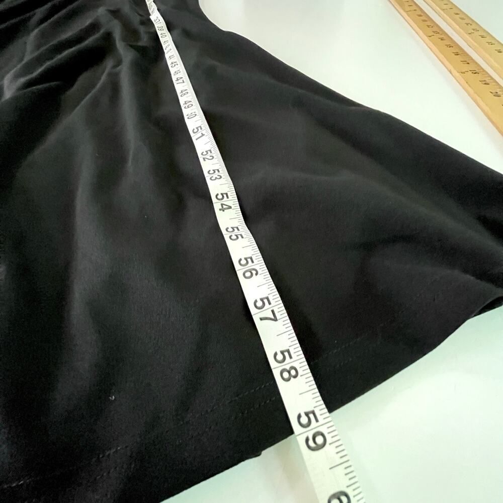 Bupt NEW V-Neck Sleeveless Maxi Dress Gown Sz M Mermaid Black Lined Prom Party - Picture 7 of 9